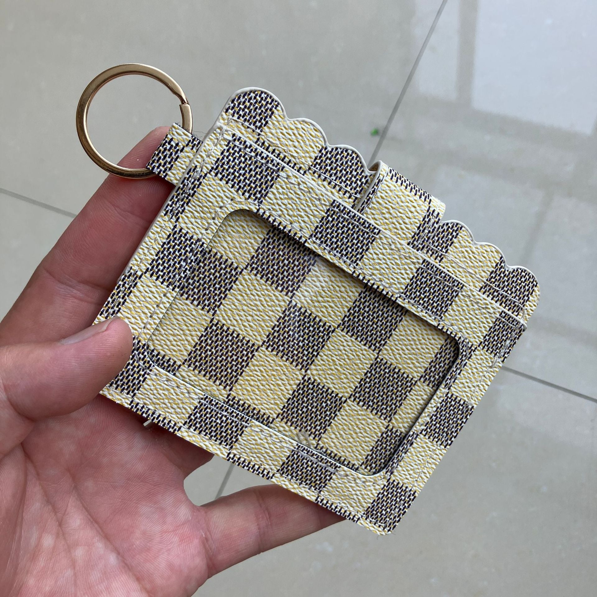 Wholesale PU Leather Card Holder Wallet Leopard Print Urban Style For Women Students Everyday Use