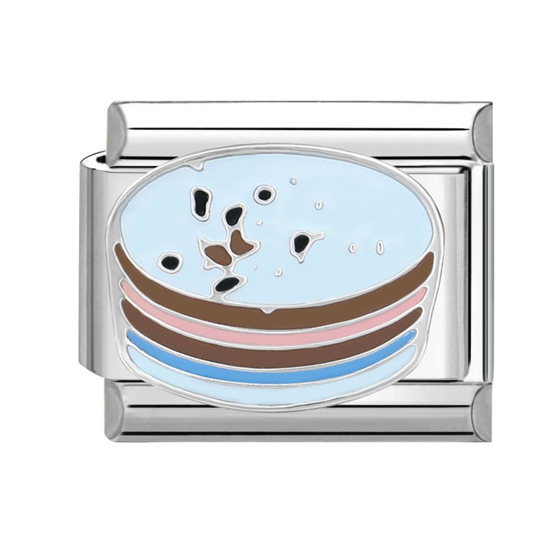 Großhandel italienisches Charmearmband 9mm DIY Spleißen süßer kreativer Anhänger Titanium Stahl komponierbares Armband