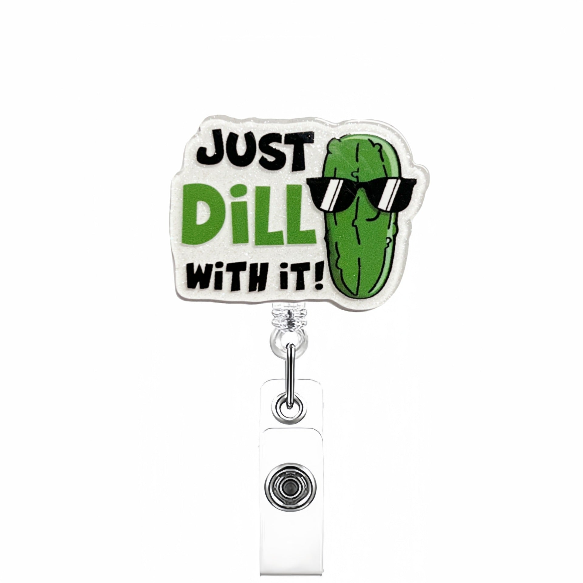 Wholesale Acrylic Workplace Employee Badge Reels Keychains