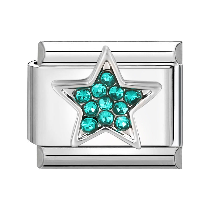 Bracelet de charme italien en gros 9 mm DIY TRAPE CRÉATIVE MOTEUR BRACILE POUR COMPOSABLE ACI