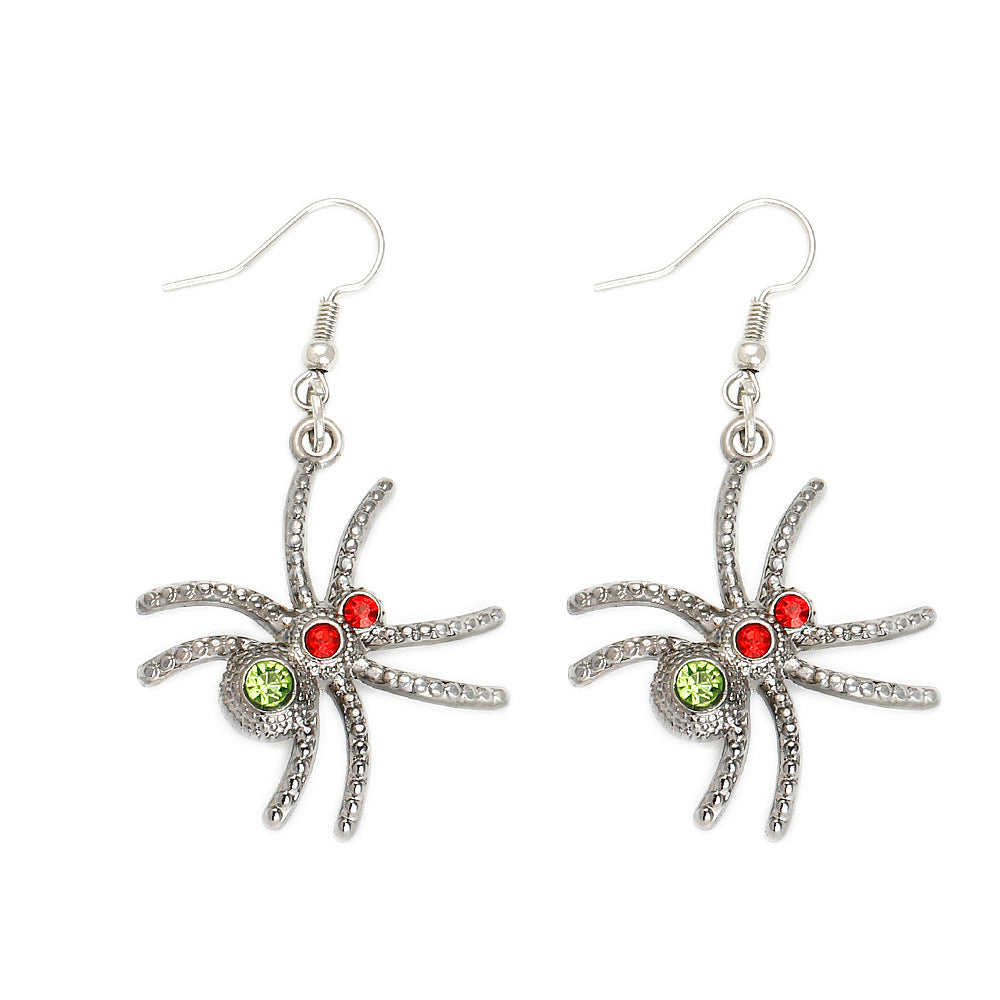 Wholesale 5pcs Exaggerated Animal Spider Goth Theme Earrings ACC-ES-Yongc001