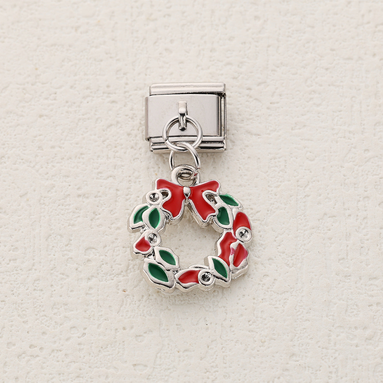 Wholesale Italian Charm Bracelet 9mm DIY Splicing Christmas Collection Stainless Steel Composable Bracelet