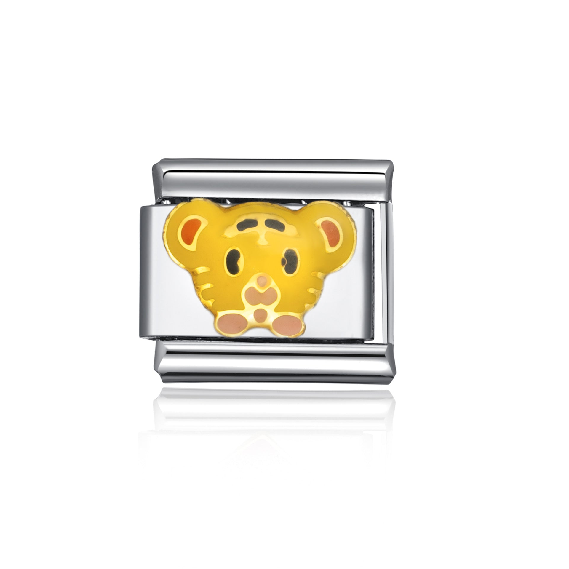 Wholesale Italian Charm Bracelet 9mm DIY Splicing Cute Creative Pendant Stainless Steel Composable Bracelet