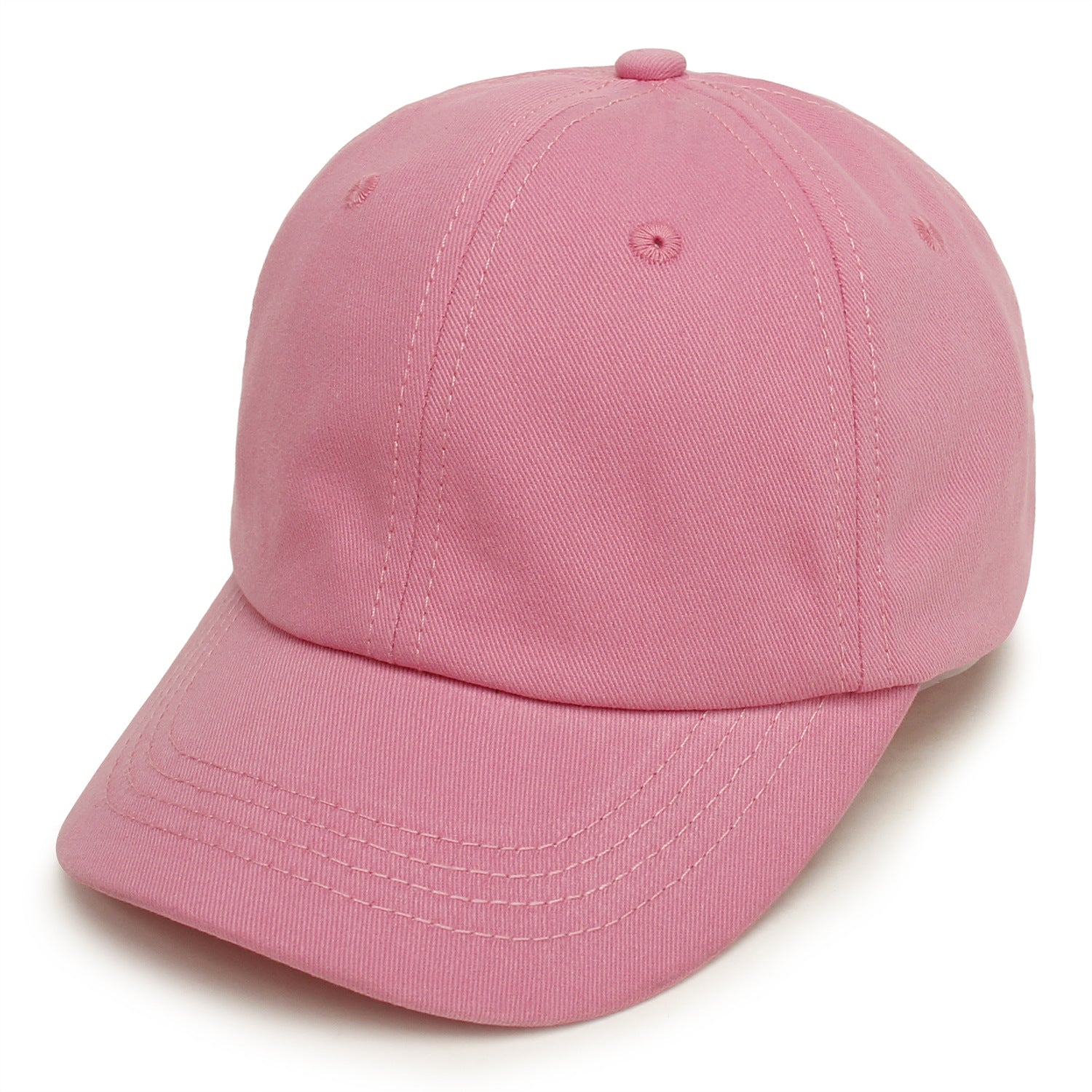 Wholesale Solid Color Curved Brim Kids Baseball Cap ACC-KH-Xiami002