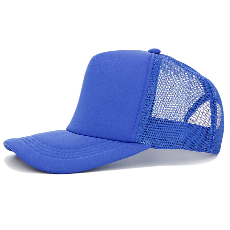 Wholesale Outdoor Solid Color Light Plate Mesh Hat Embroidery Baseball Cap ACC-HT-XiongYing001