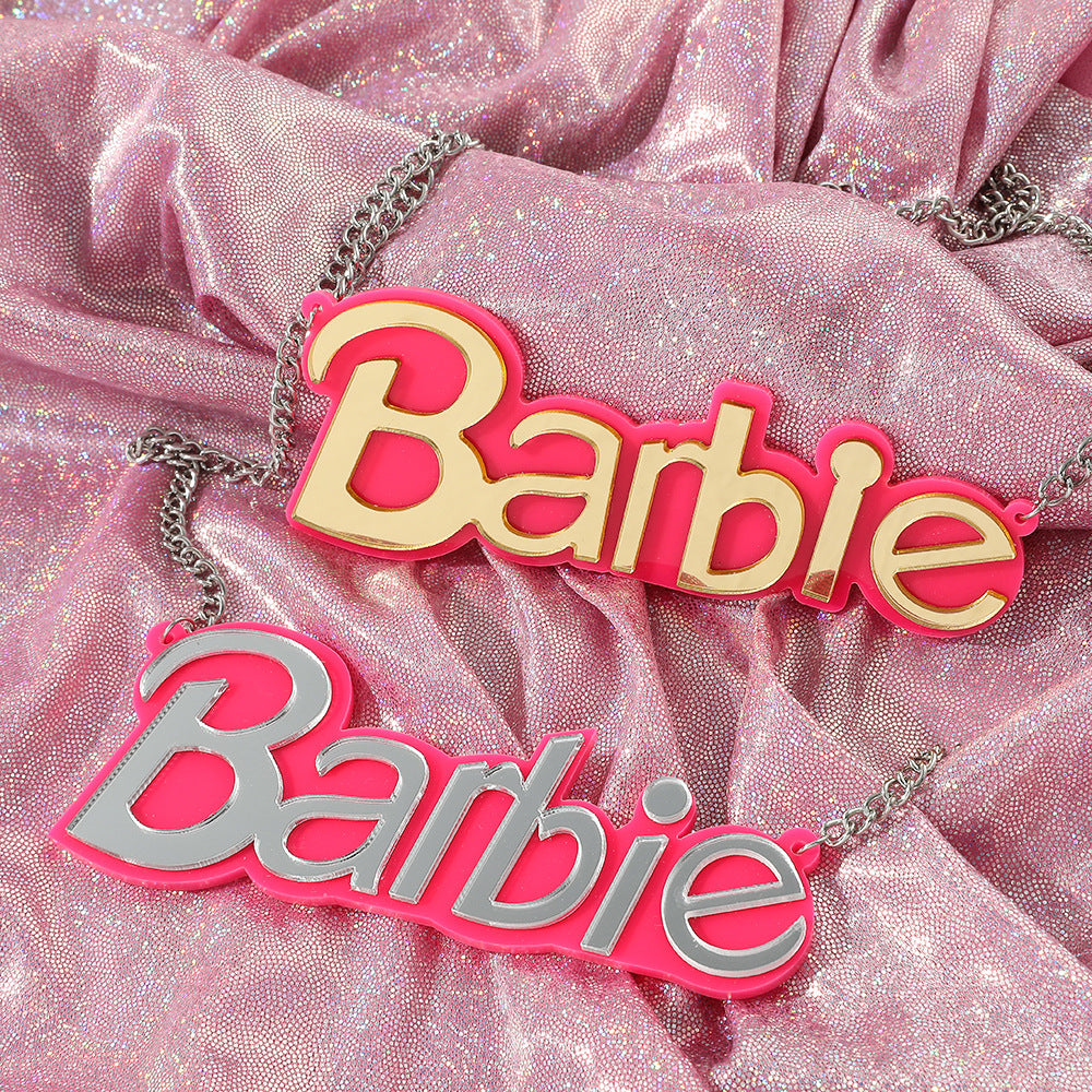 Wholesale Cartoon Anime Cute Titanium Steel Necklaces ACC-NE-YBY005