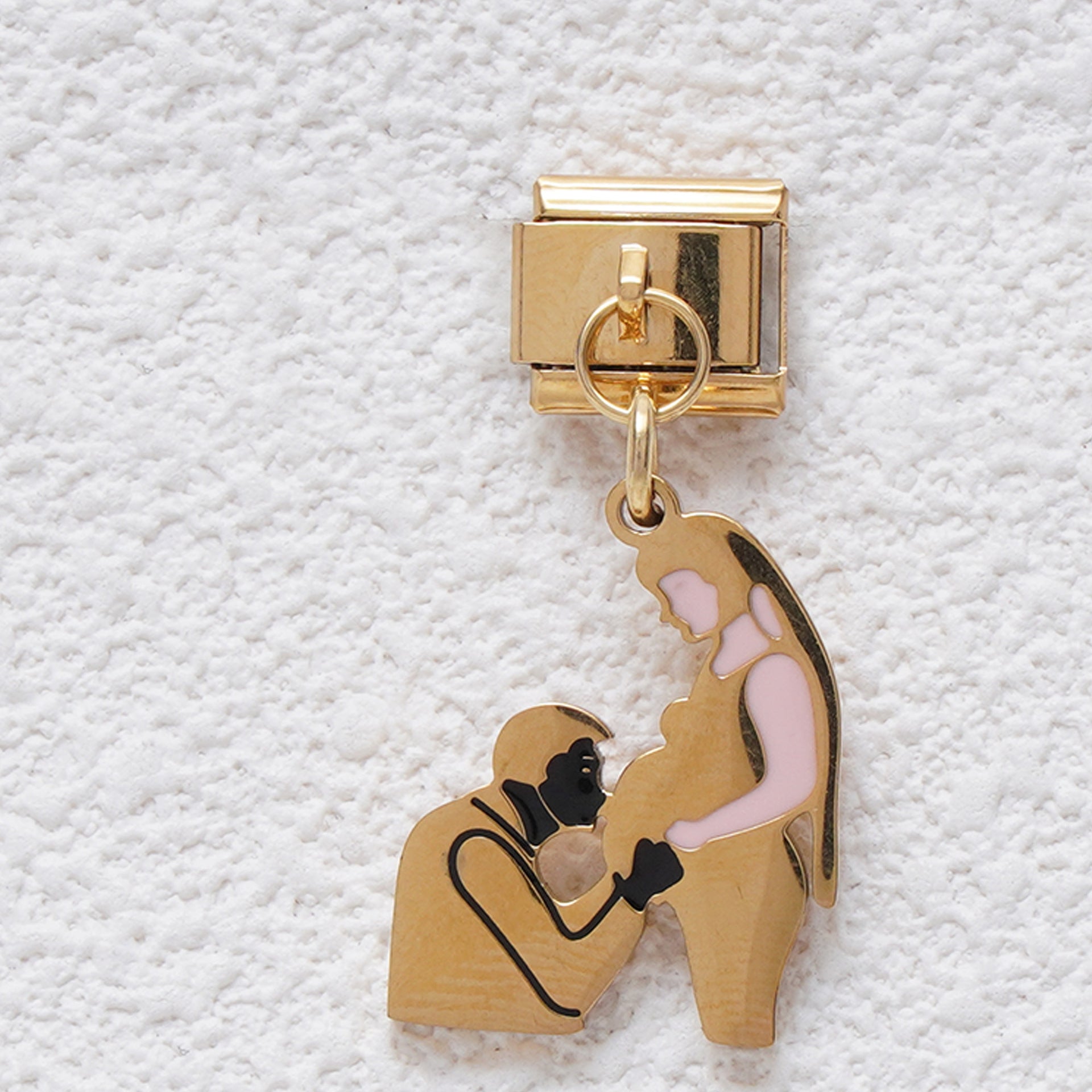 Wholesale Italian Charm Bracelet 9mm DIY Splicing Creative Pattern Pendant Stainless Steel Composable Bracelet