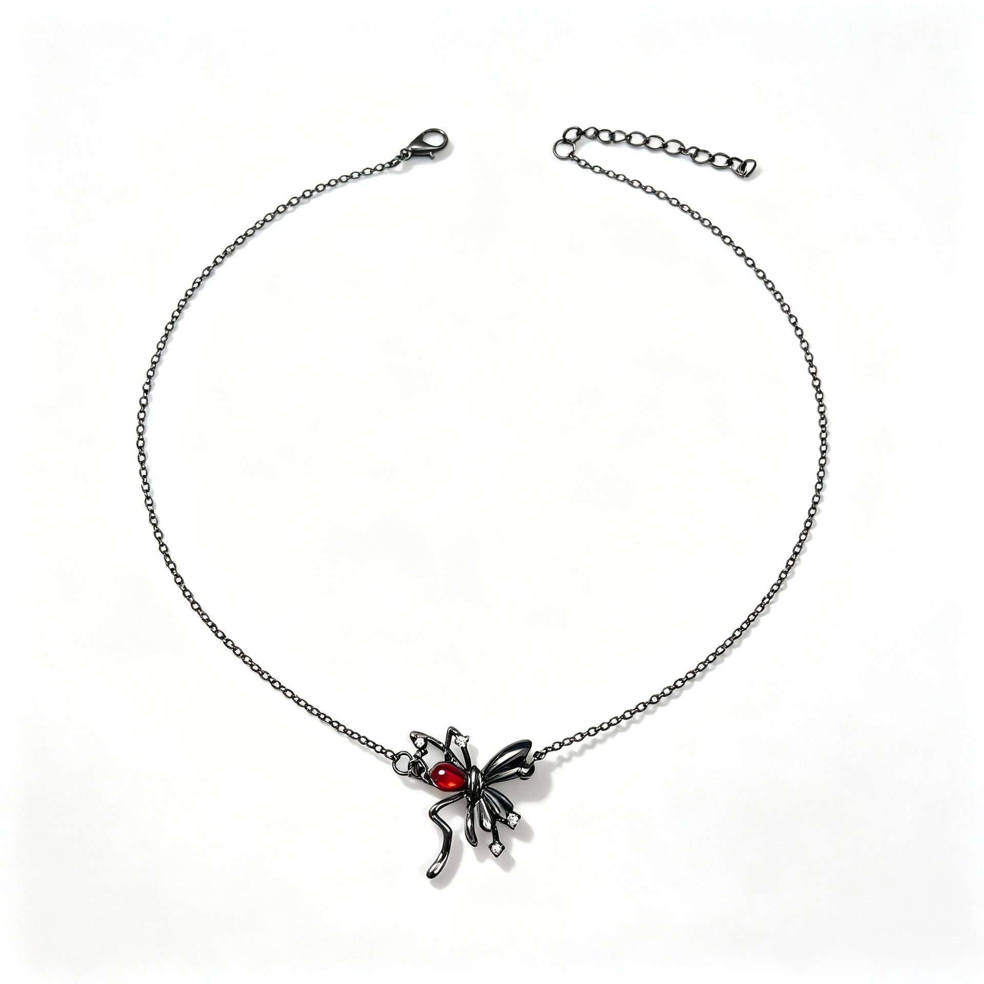 Wholesale Zinc Alloy Electroplated Gothic  Necklace Earrings Set Trendy Jewelry Accessory Gift Boutique Resale