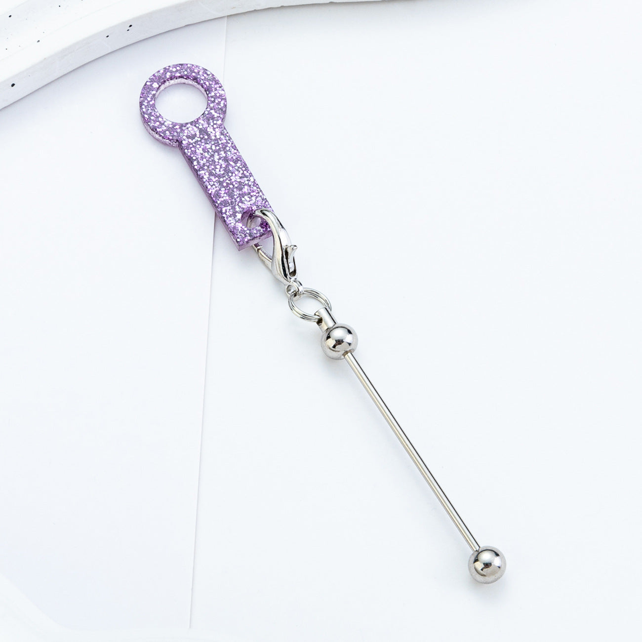 Wholesale DIY Beadable Acrylic Suitable for 8Mm-10Mm Water Cup Straw Accessories Decoration