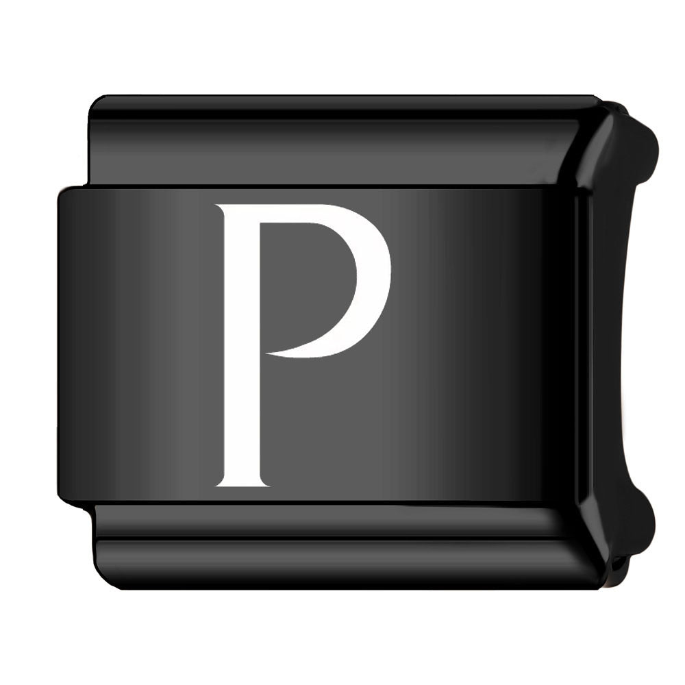 Wholesale Italian Charm Bracelet 9mm DIY Splicing Laser Letters Stainless Steel Composable Bracelet