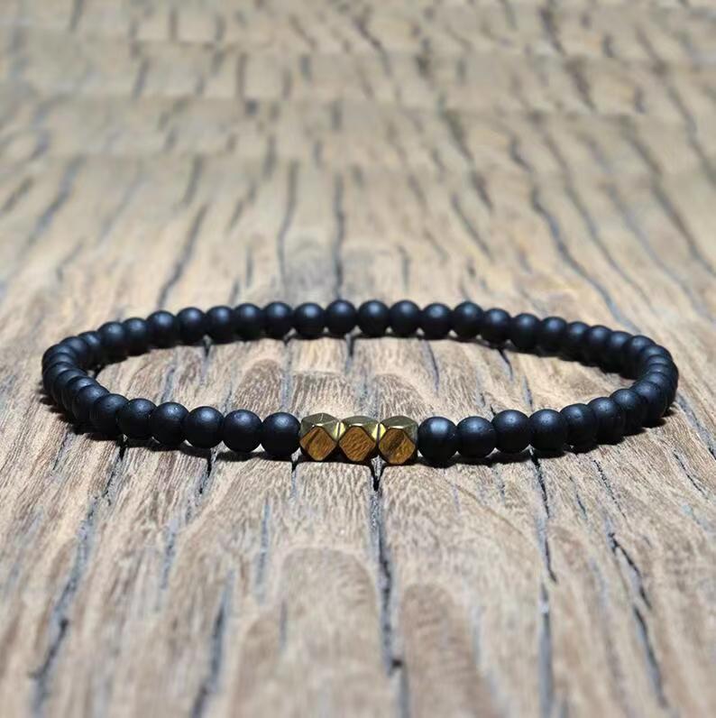 Wholesale 8MM Colorful Natural Stone Crystal Bracelet Adjustable Elastic Unisex Jewelry Gift