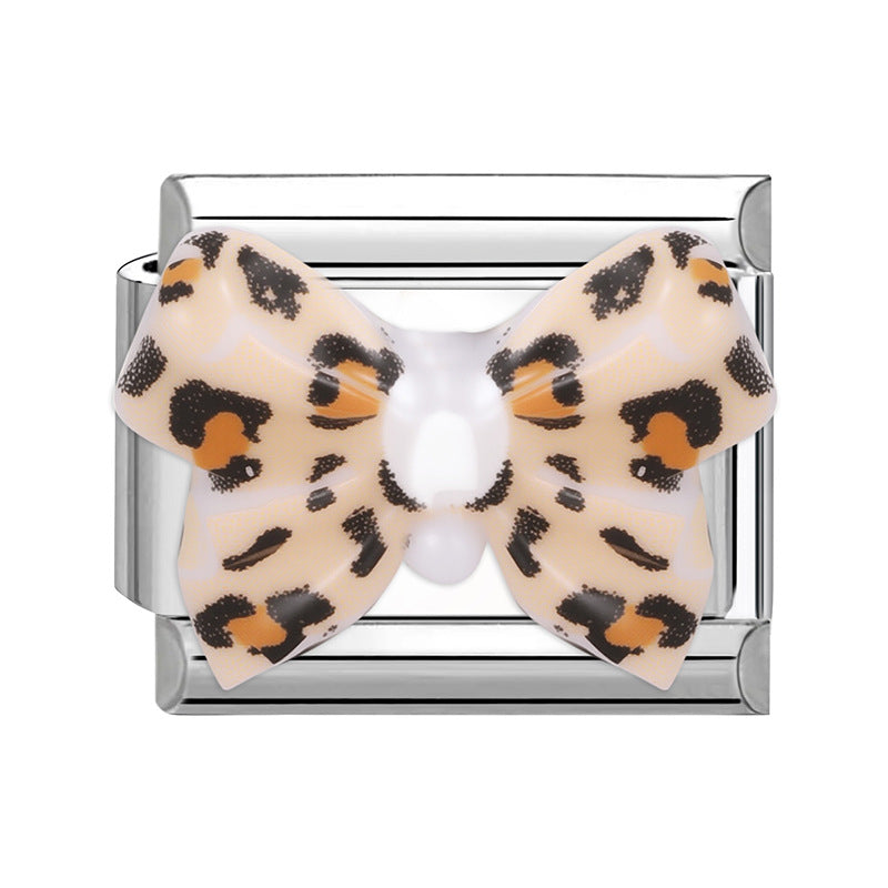 Wholesale Italian Charm Bracelet 9mm DIY Splicing Cute Creative Stainless Steel Composable Bracelet