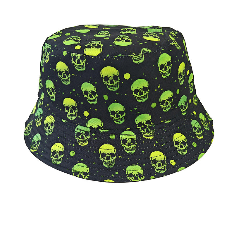 Wholesale Happy Birthday Printed Bucket Hat for Outdoor Sun Protection Fashion Accessory