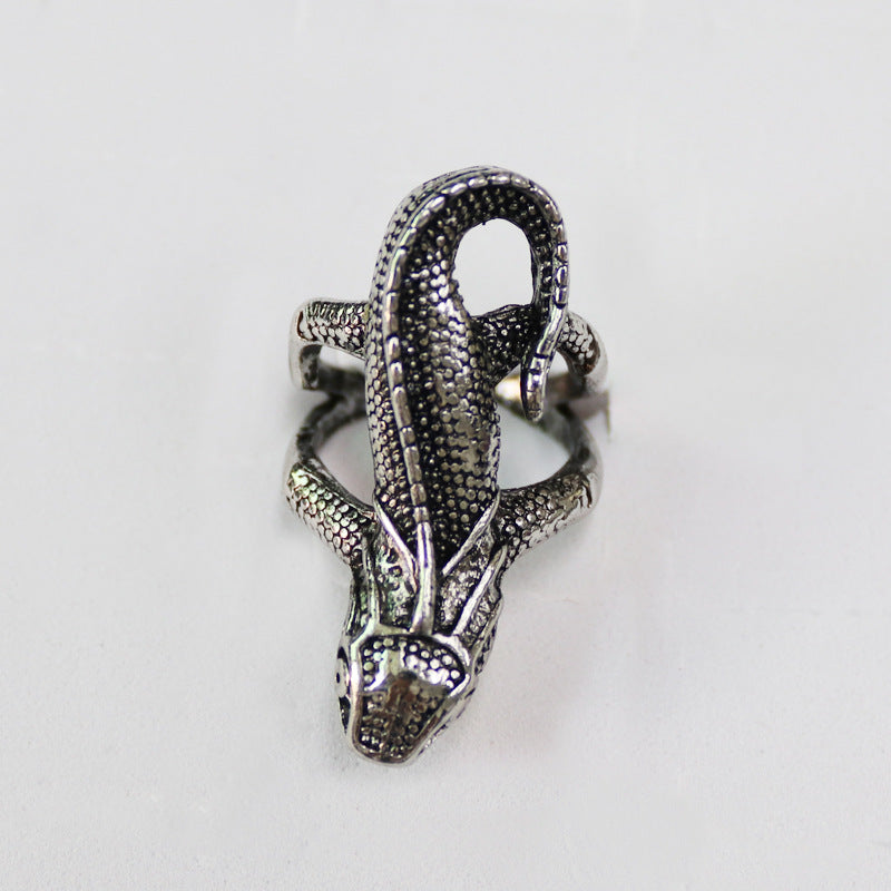 Wholesale Punk Cobra Statue of Liberty Ring ACC-RS-NaiHong003
