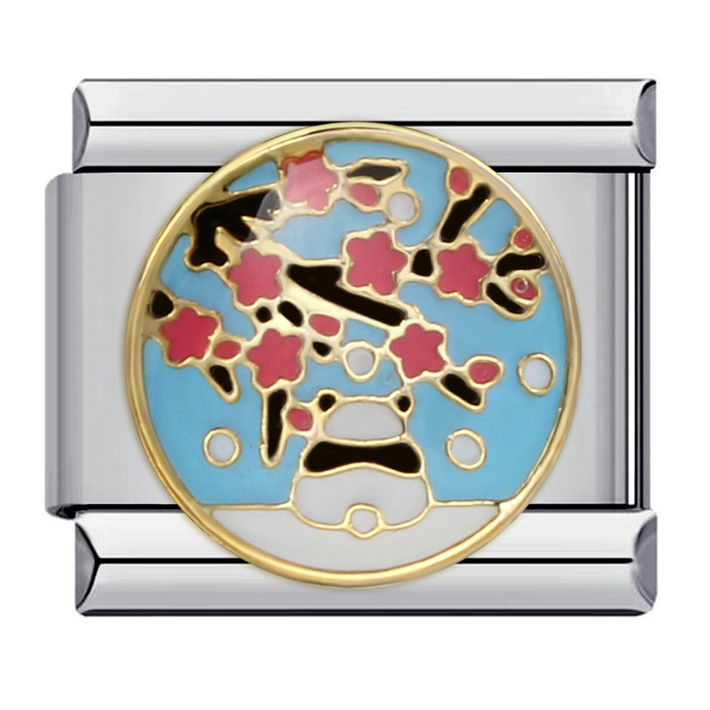 Wholesale Italian Charm Bracelet 9mm DIY Splicing Removable Small Animal Cartoon Stainless Steel Composable Bracelet ACC-BT-QiYing004