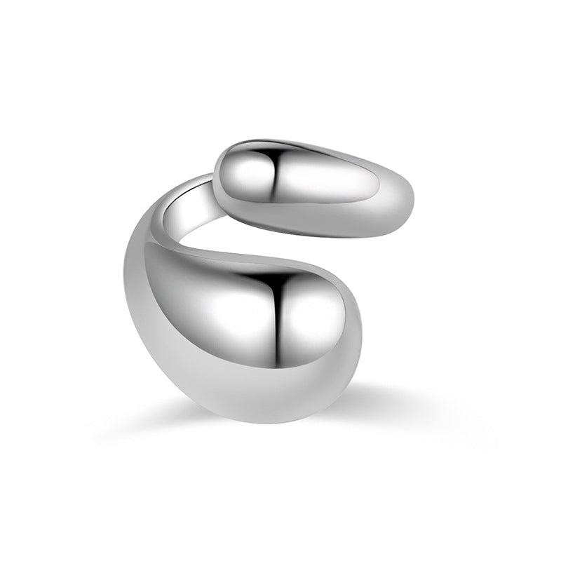 Wholesale  titanium steel casting ring does not fade couple pair ring