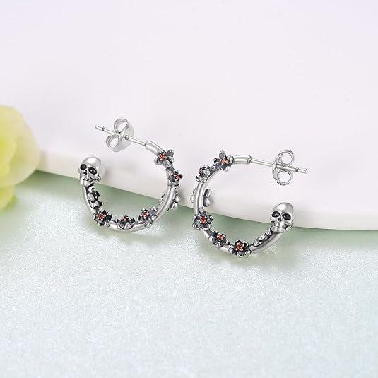 Wholesale Halloween Earrings Personalized Creative Skull Garland Earrings