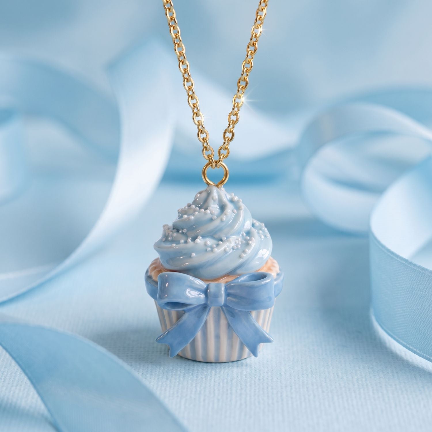 Wholesale Stylish Blue Animal Pendant Copper Gold Plated DIY Charm Jewelry Accessory For Women Resale