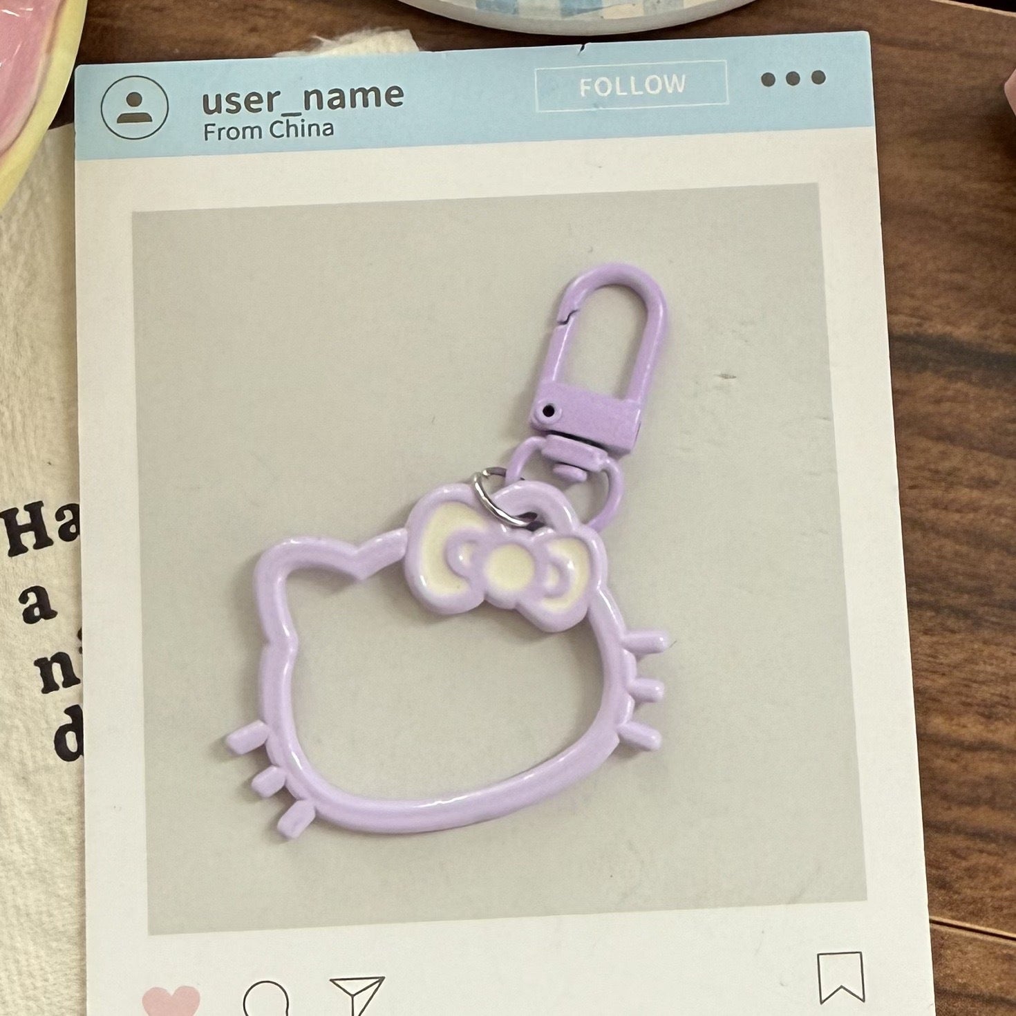 Wholesale Cartoon Cat Keychain - Trendy Bag Charm for School,  Gift for Couples &  Besties,  Boutique Resale Accessory