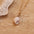 Wholesale Bohemia do not fade titanium steel pearl shell conch necklace