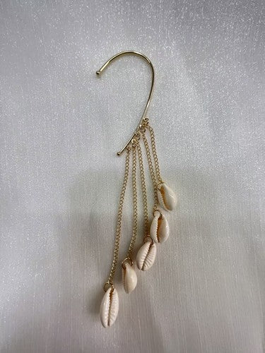 Wholesale Summer Beach Pearl Shell Conch Earrings