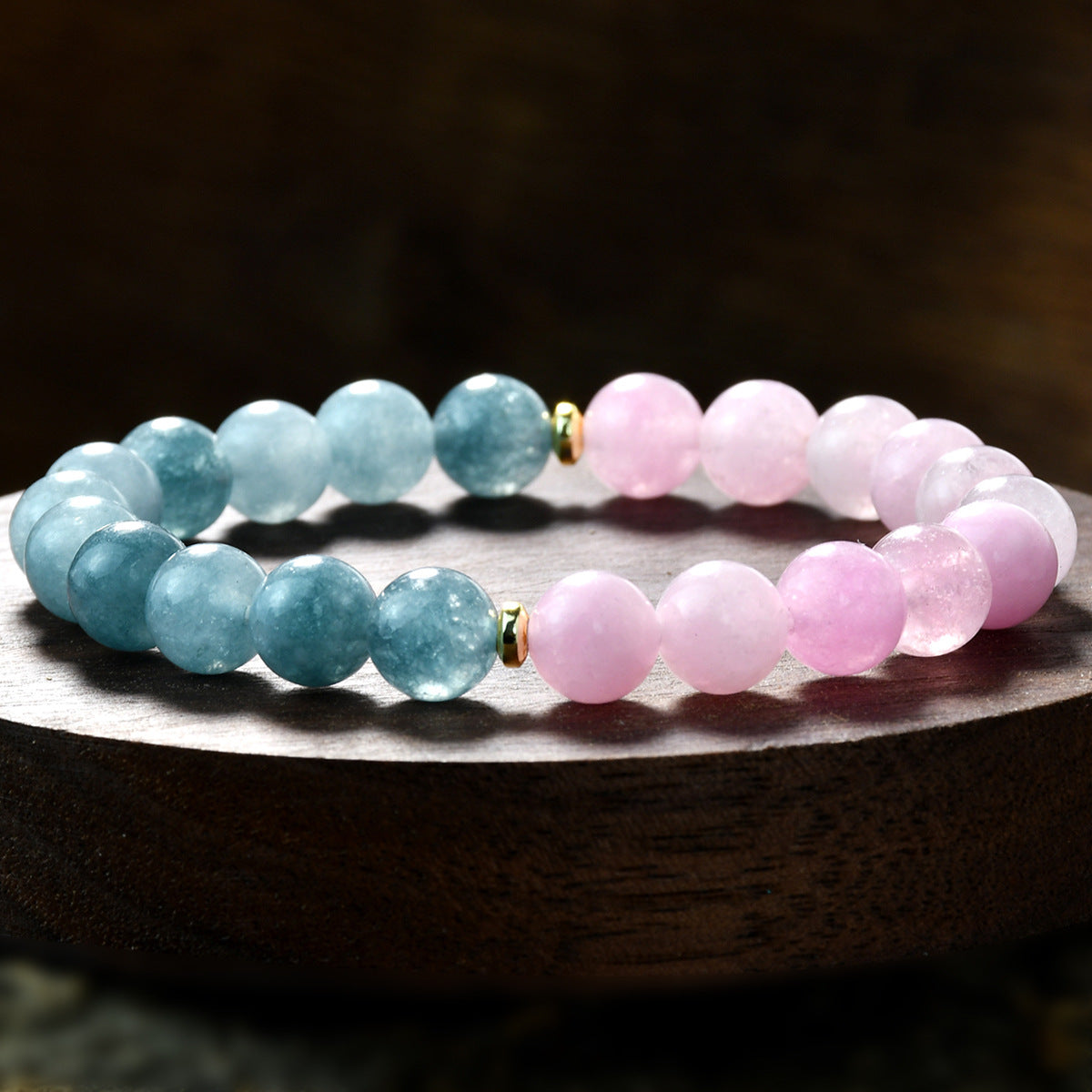 Wholesale Chinese Style Pink Crystal Beaded Bracelet Handmade Jewelry Accessory for Everyday Wear and Gift