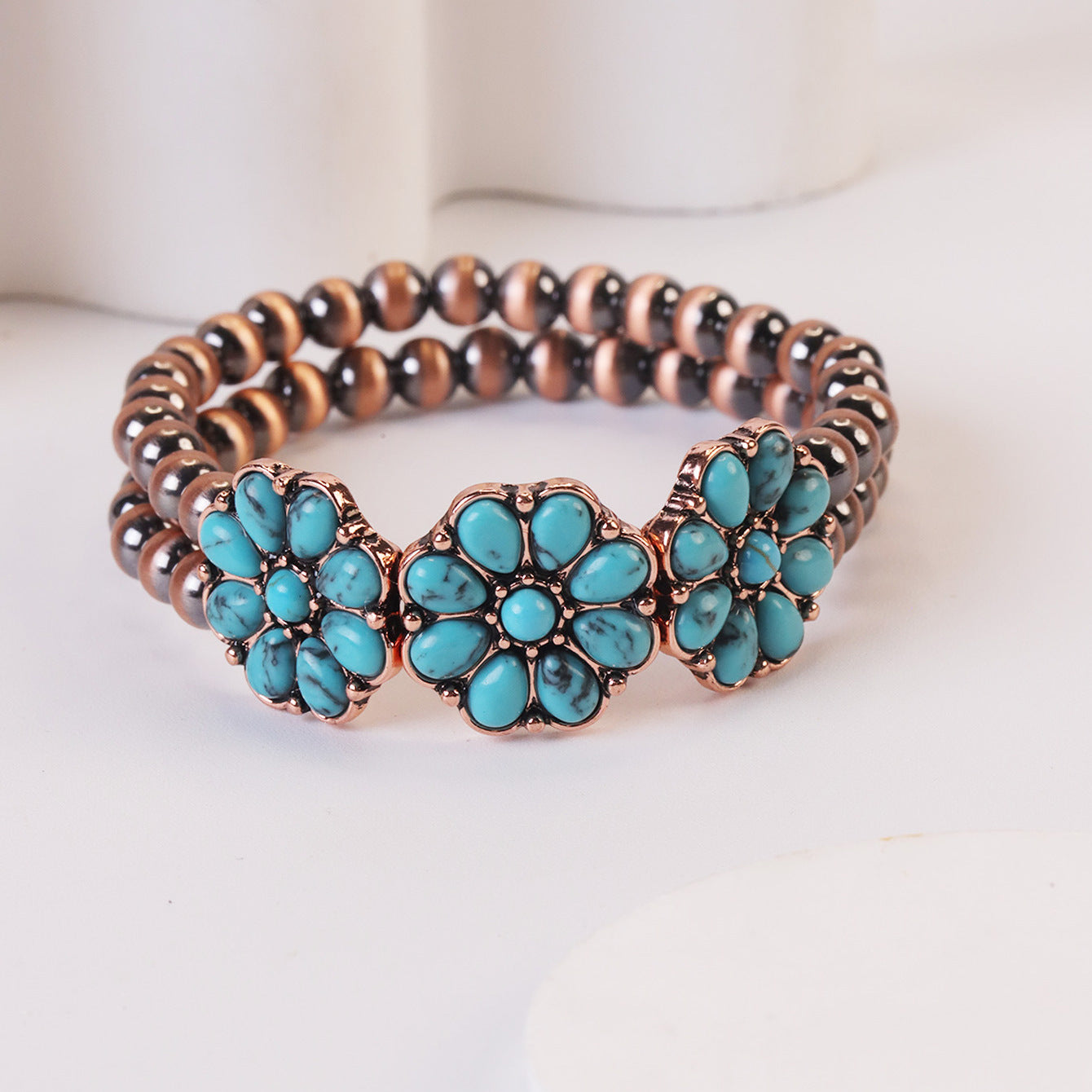 Wholesale Ethnic Style Retro Multi-Layered Beaded Bracelet Fashion Accessory Gift