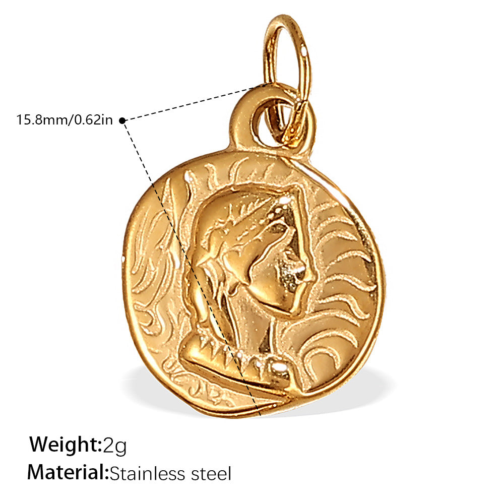 Wholesale DIY  Plated 18K Gold Palm Eye   Charms