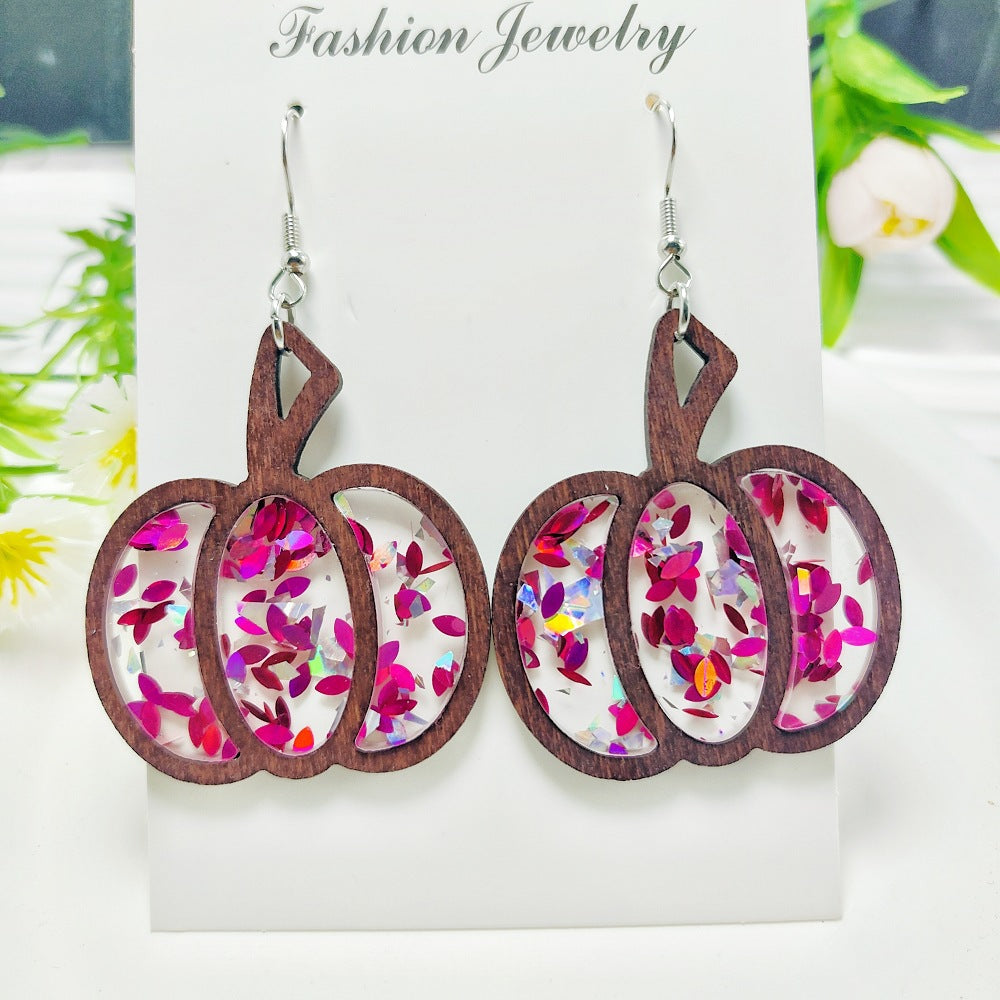 Wholesale Musical Note Acrylic Drop Earrings Fashion Accessory for Women Gift