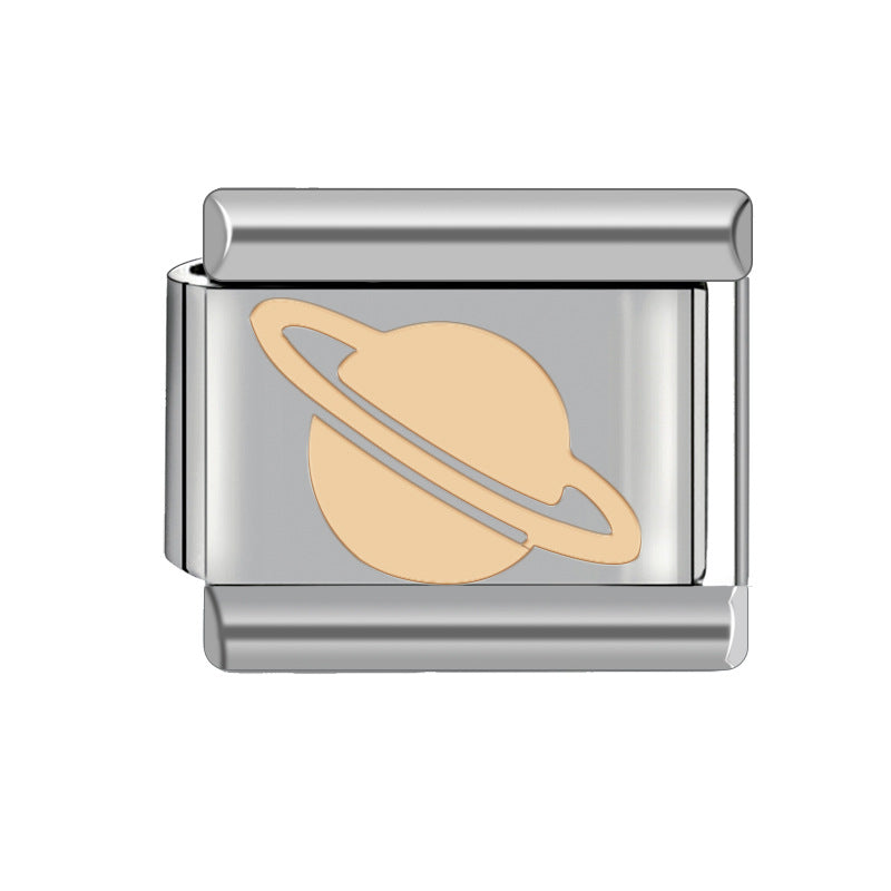 Wholesale Italian Charm Bracelet Stainless Steel Bracelet 9mm DIY Pattern Free Stitching Detachable Composable Bracelet ACC-BT-JL004