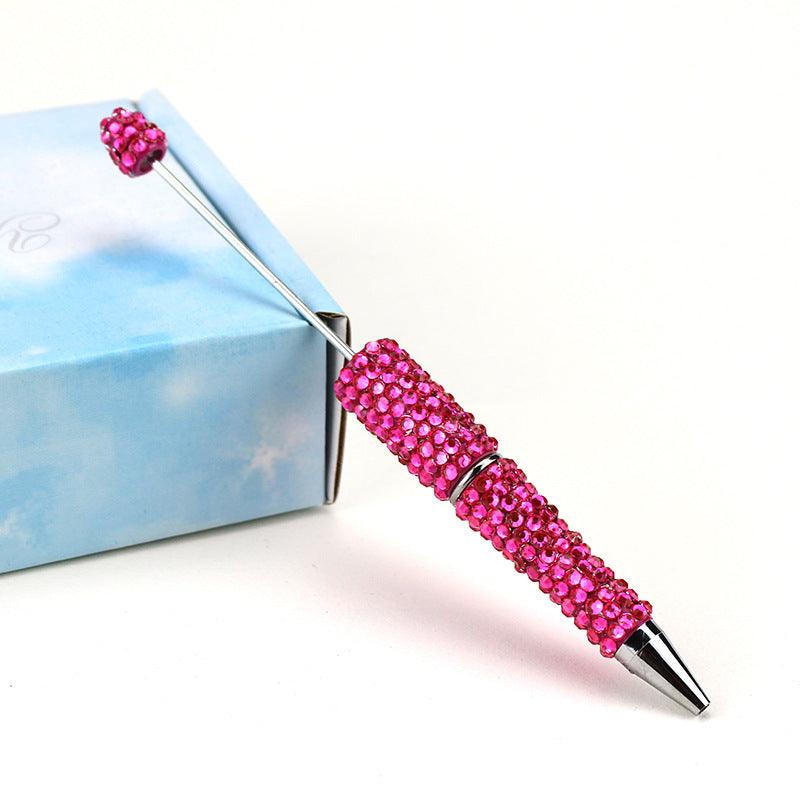 Wholesale diamond  flower beadable pens