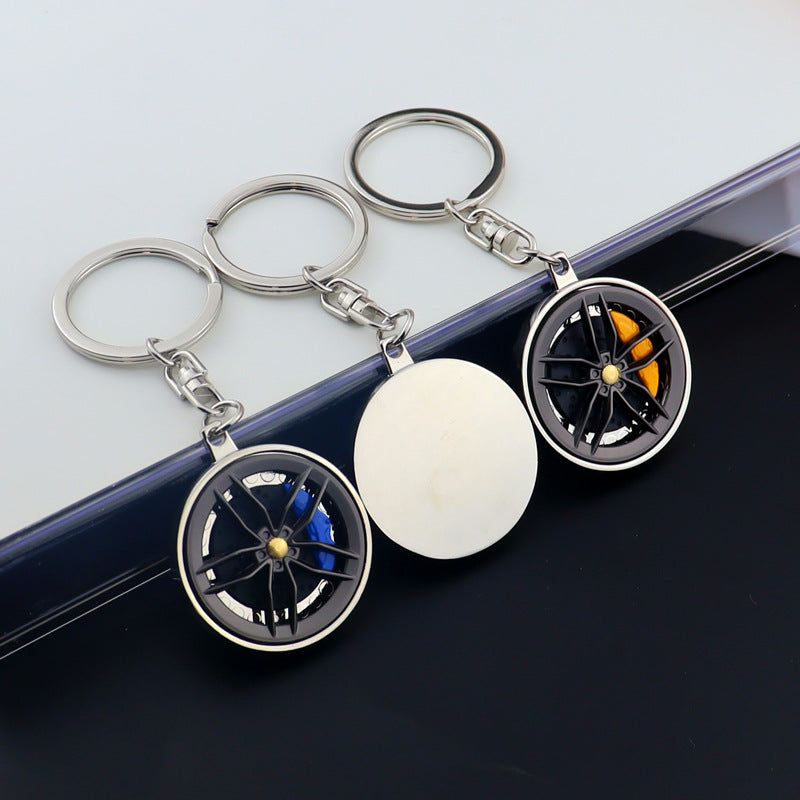 Wholesale Metal Swivel Brake Disc Caliper Keychain