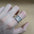 Wholesale  Exaggerated Alien Ring Women's Niche Fashion All-match  Adjustable Open Hollow Ring