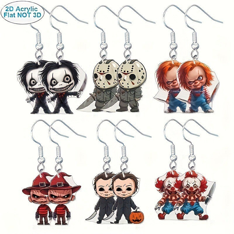 Wholesale   Acrylic cute pendant earrings