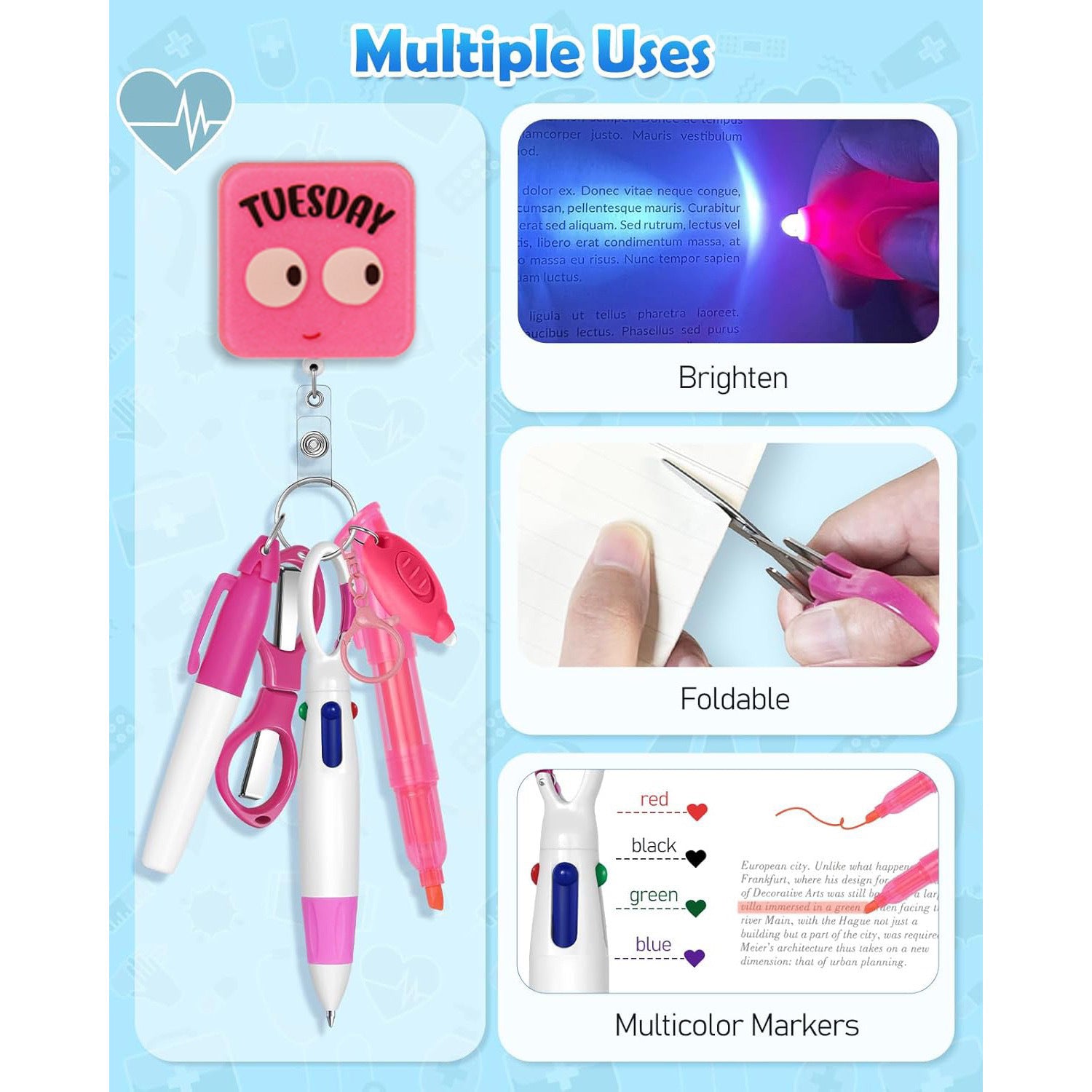 Wholesale Fun and Creative Nurse Badge Badge Reels