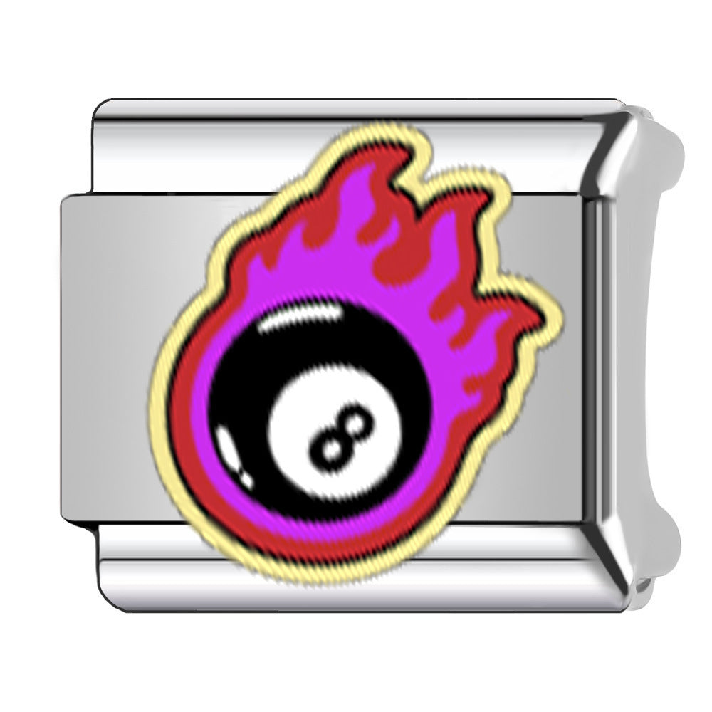 Wholesale Italian Charm Bracelet 9mm DIY Splicing Cute Cartoon Stainless Steel Composable Bracelet