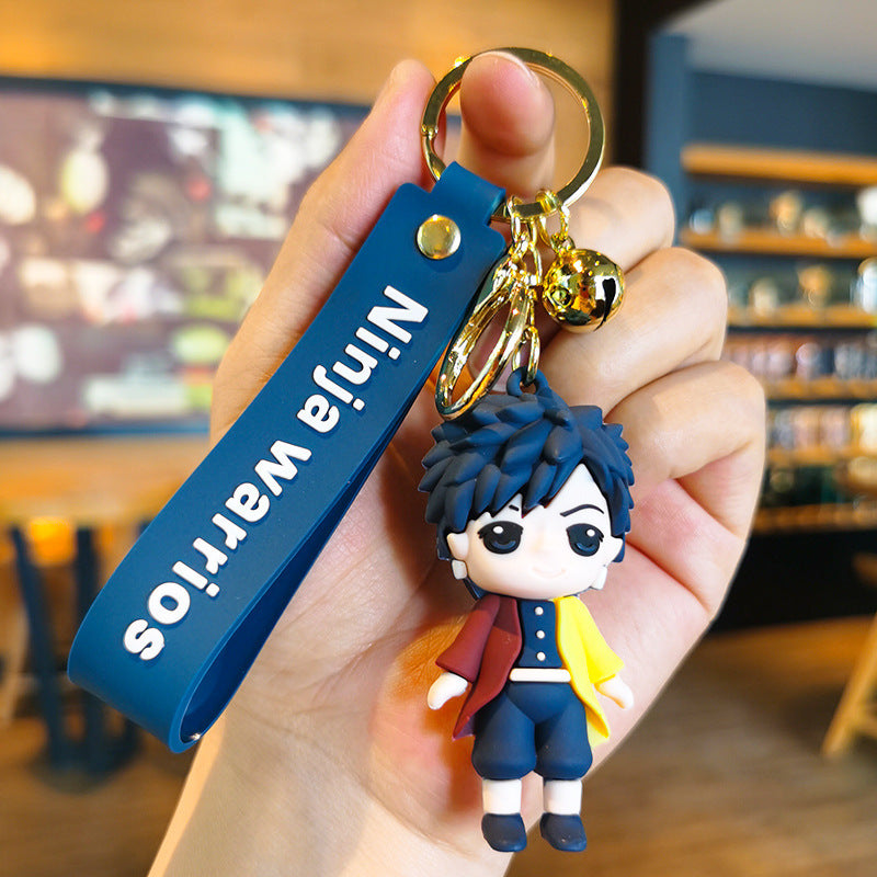 Wholesale Cartoon PVC Soft Keychain Cute Keychain ACC-KC-DingMing001