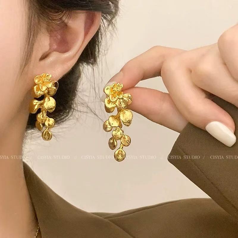 Wholesale 925 Silver Needle Design Acrylic Earrings