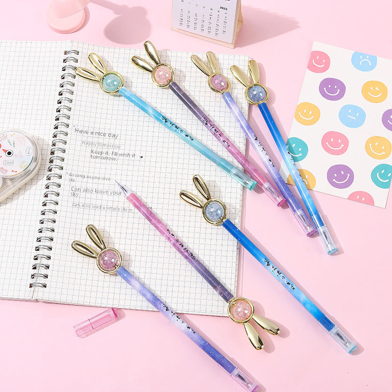 Wholesale  rabbit neutral pen cartoon cute pen