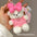 Wholesale  Bow Sweater Bear Plush Doll Pendant Keychains