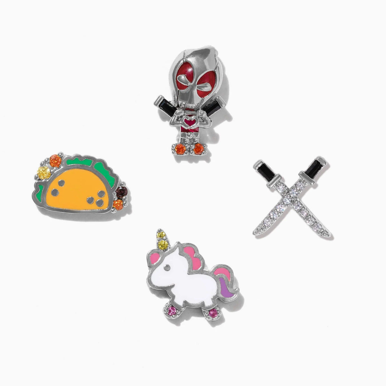 Wholesale Creative Oil Drop Inlaid Zircon Earrings ACC-ES-Xiny007