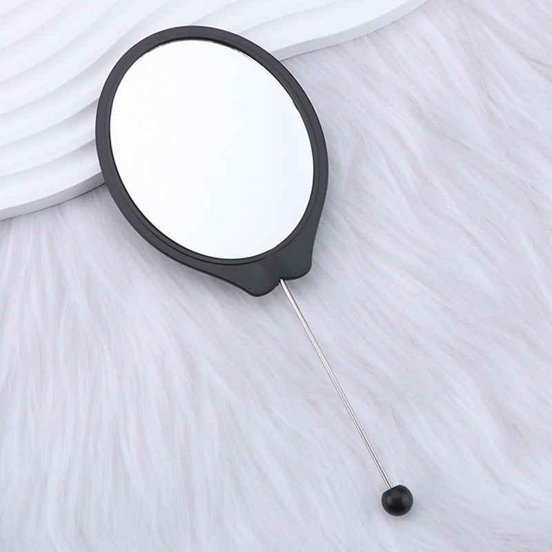 Wholesale DIY Beadable Oval Handheld Mirror,  Portable High-Definition Mirror Handheld Makeup Mirror