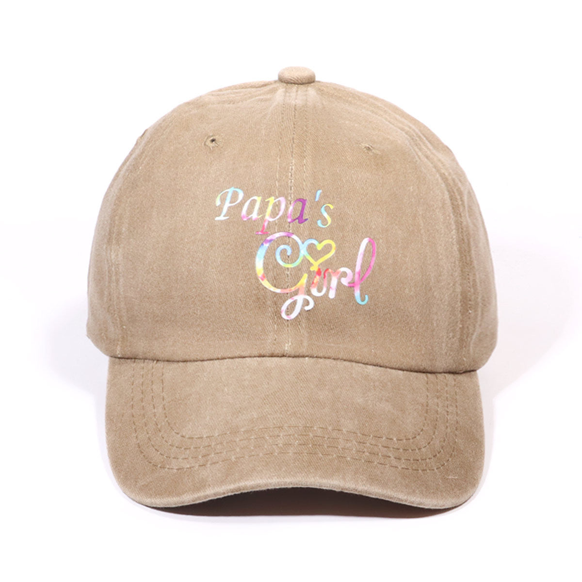 Wholesale Washed letter baseball cap