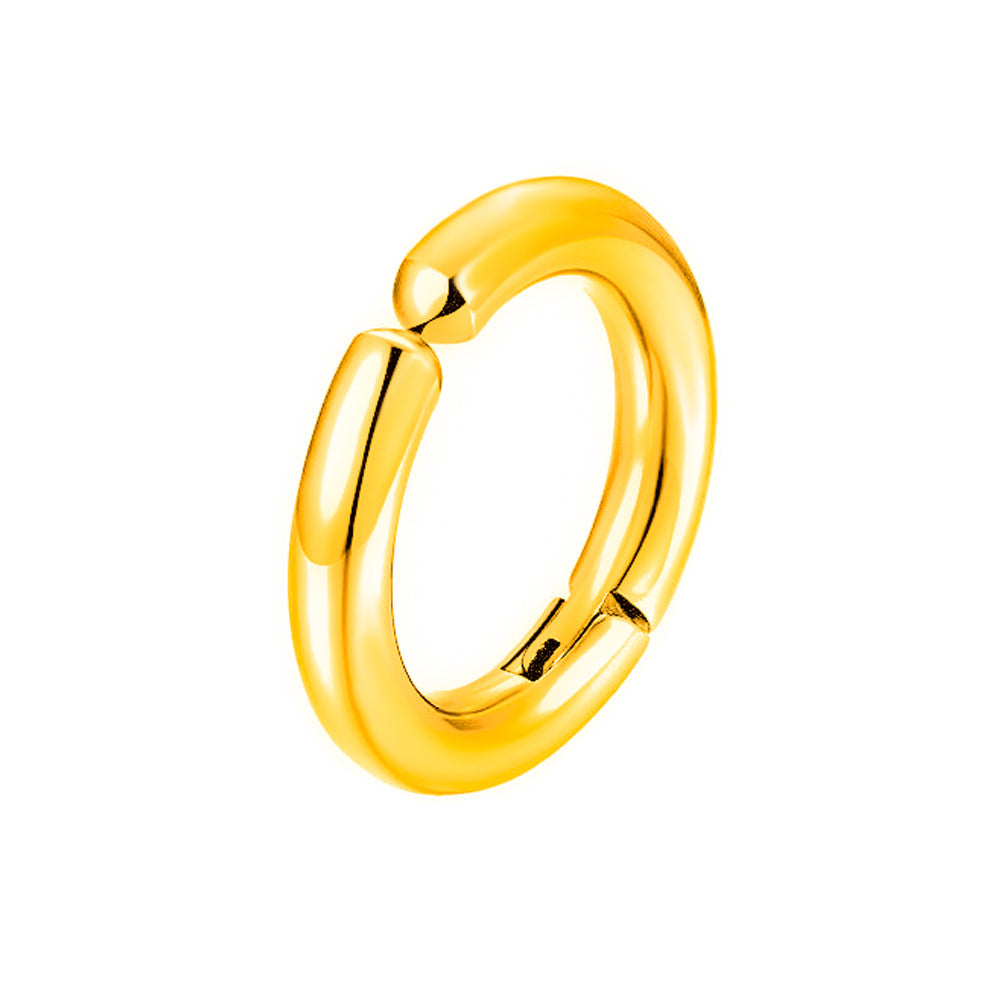 Wholesale 10pcs titanium steel ear clip without ear hole earrings