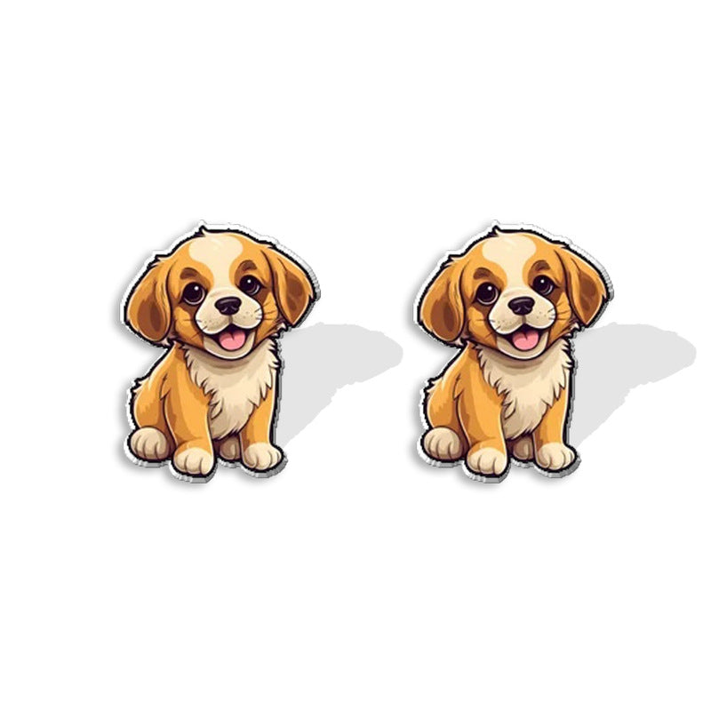 Wholesale Cartoon Cute Resin Earrings ACCVIP-ES-XiangLian022