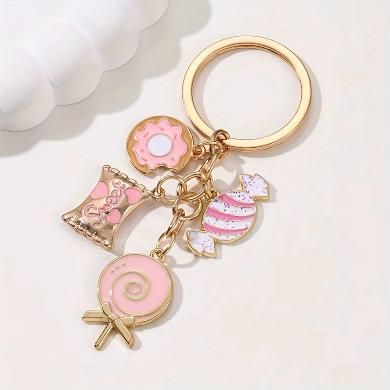 Wholesale oil drip fashion trend mini candy zinc alloy pendant bag bag bag keychain