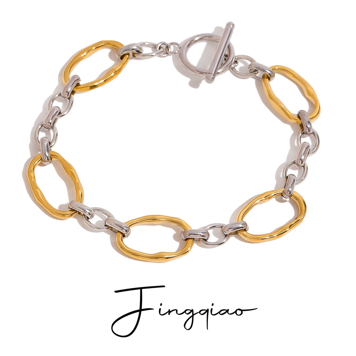 Wholesale stainless steel color matching bracelet