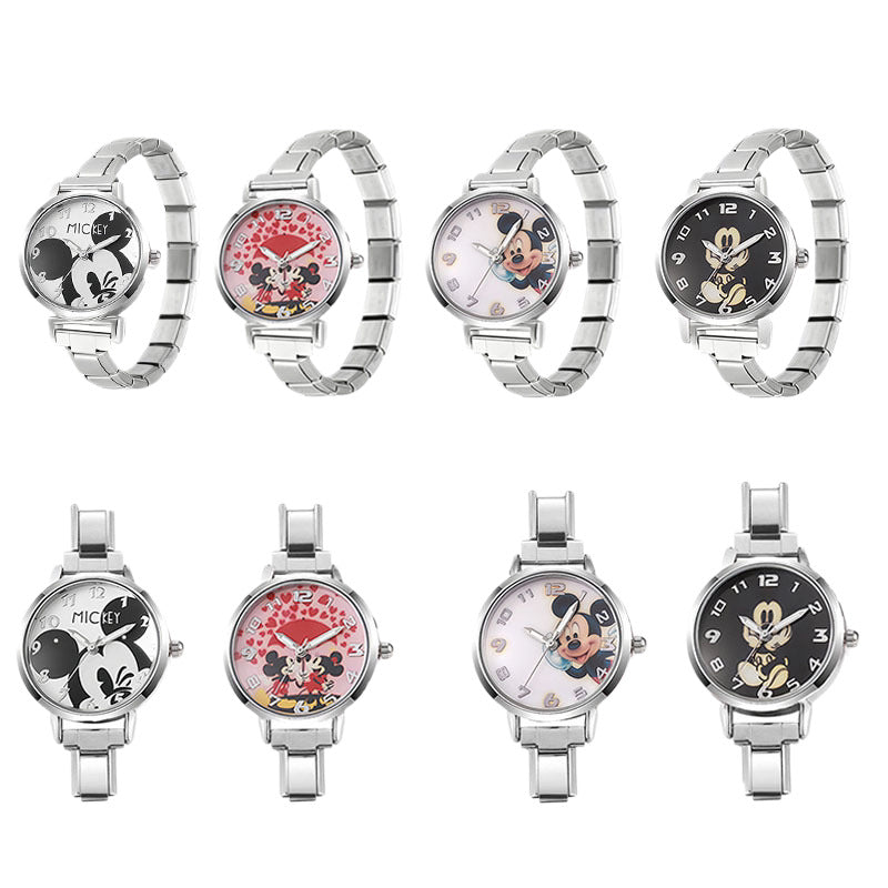 Wholesale Steel Cartoon Quartz Watch for Children,  Fashion Everyday Gift