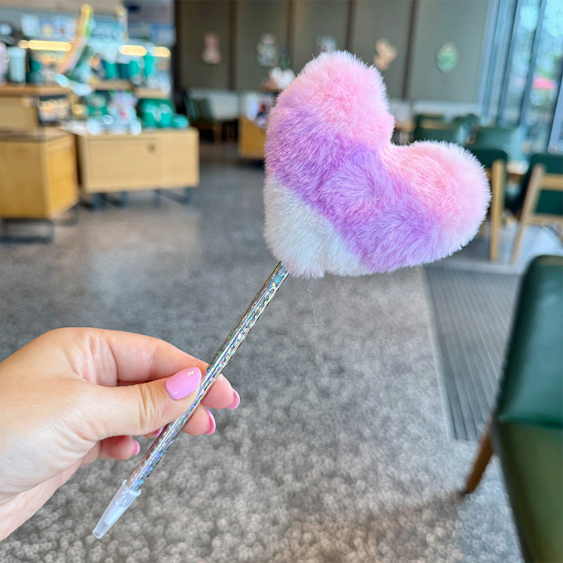 Wholesale Cartoon heart-shaped ballpoint pen