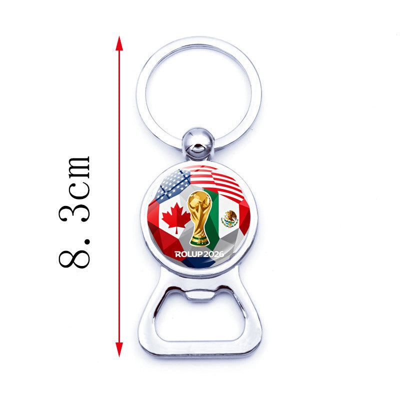 Wholesale 2026 FIFA World Cup Bottle Opener Keychain